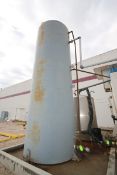 Vertical Mild Steel Storage Tank, Aprox. 7' Dia.