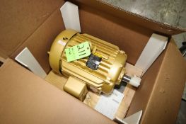 NEW Baldor 10 hp Motor, 1180 RPM, Cat #: EM2332T, 230/460 Volts