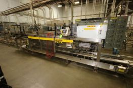 Hartness International Case Packer, M/N 835, with Allen Bradley 10-Slot PLC and Other Conrols,