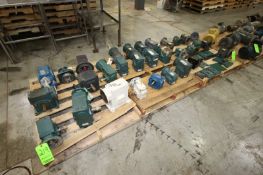 Lot of Assorted (32) Gear Drives, by Tigear, SE Encore, SEW (Located on 3-Pallets)