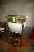 Hamilton 50 Gal. S/S Kettle, S/N 9913-1, 150 PSI @ 366 F, with Hinge S/S Lid and Steam Valving