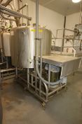 Breddo 400 Gal. S/S Jacketed Likwifier, M/N LORWW, S/N D-93604 95243, Max. Pressure 90, with