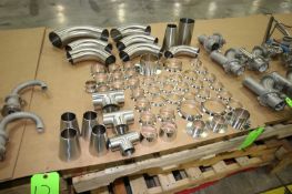 NEW Assorted S/S Weld Fittings, Including 3