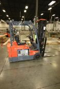 Toyota 2,900 lb. Sit-Down Electric Forklift, M/N 7BEU18, S/N 24543, with Side Shift, 36 Volt