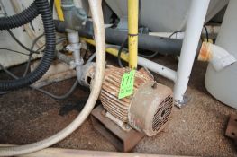 10 hp Centrifugal Pump, with Reliance 1500 RPM Motor