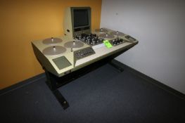 Moviola 5 Plate Flatbed Editor - 16mm Film Editor w/ Sound Capability and Spare Parts Featuring an