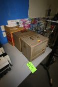 Various Projectors featuring Kodak Pageant Sound Projector w/ vintage Apple sticker on case- Model