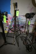 Italian camera supports for Bogen, made by Manfrotto + Co. featuring two telescoping poles and