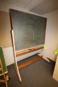 Slate Chalkboard on Casters (Gray)