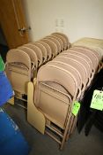 Folding Chairs w/ tablet arms