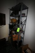 Metal Shelves w/ Various Equipment