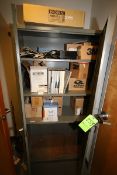Metal Cabinet w/ Sound Equipment