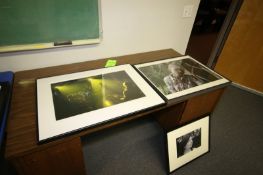 Framed and Matted Photography - Color depicting scenes with people, Approx. 26