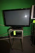 Panasonic Plasma HDTV and VCR w/ Cart