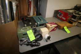 Various Timers and Lamp Power Supply Units featuring a Time-O-Lite professional timer - Model P-