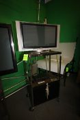 Panasonic TV and VCR/DVD Player w/ Cart