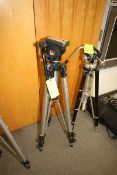 Bogen Tripod - Holds camera up to 22lbs, +90 degree -60 degree tilt with 360 degree smooth pan,