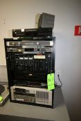 Multiple Sound System Components with rack