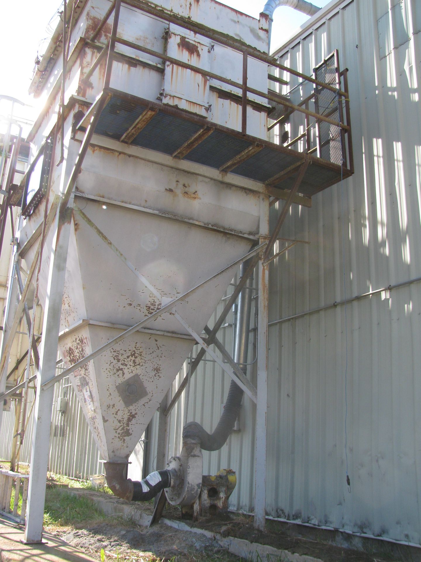 Ultra Model BP64/84, 6000 CFM S/N BP2256 Dust Collector 99" x 96" - Image 5 of 11