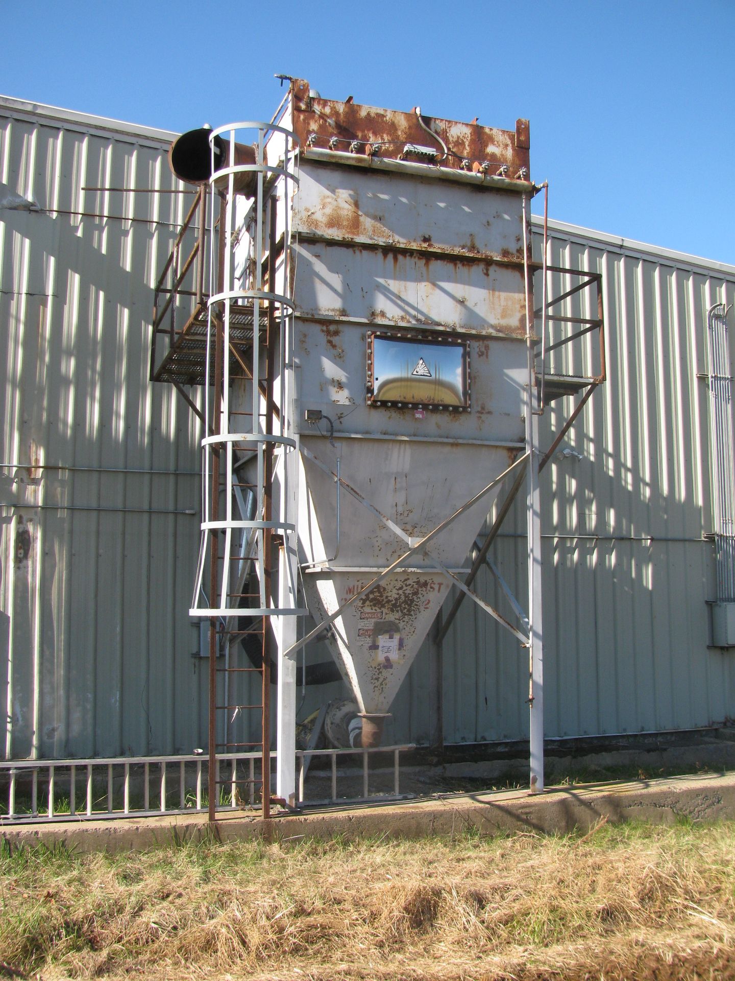 Ultra Model BP64/84, 6000 CFM S/N BP2256 Dust Collector 99" x 96" - Image 2 of 11
