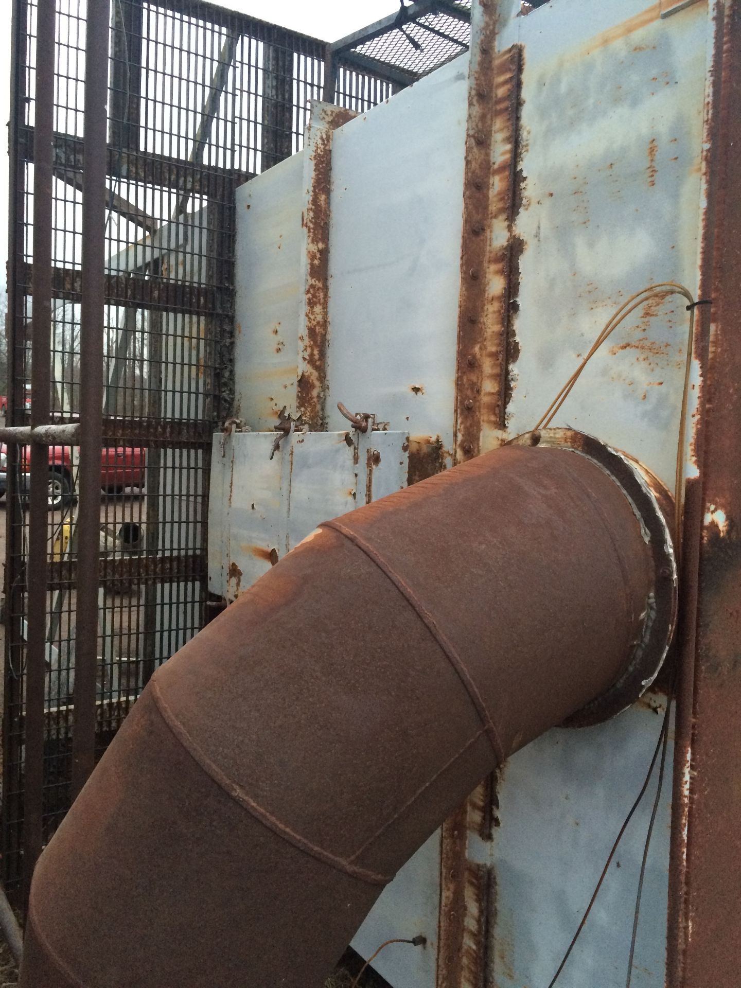 Ultra Model BP64/84, 6000 CFM S/N BP2256 Dust Collector 99" x 96" - Image 9 of 11