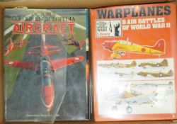 Militaria Large quantity of books relating to aircraft including Robert Taylor 
