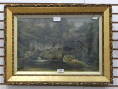 Sprenger (late 19th century) Oil 'In Fernbake Glen',