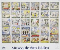 Museo de San Isidro poster, 20th century, 53.5cm x 66.