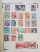 Two small albums, loose stamps and guide, some better early GB,