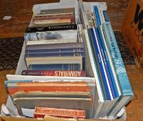 Quantity of books on sailing and navigation including two volumes of 