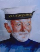 Harris W Mann (20th century) Watercolour 