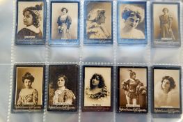 Album of cigarette cards to include Churchman 