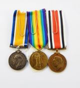 WWI medal and Victory medal named to 