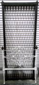 Metal single bedstead