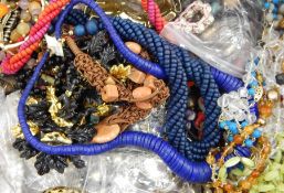 Assorted costume jewellery to include bangles, bracelets,