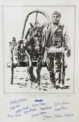 After Chaim Topol Limited edition etching 