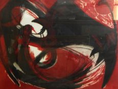 Anthony Harrison (American 1931-2012) Etching and aquatint in colours 