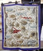 Vintage Hermes silk scarf 