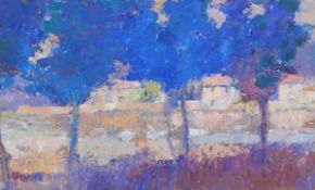 Roy Hewish (b.1929) Oil on board 