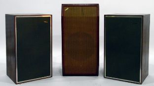 Wharfedale stereo speaker and a pair of matching Wharfedale speakers (3)