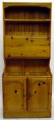 Small pine cupboard/narrow dresser,