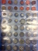 Collection of pre-1947 silver and pre-1920's silver coins, large quantity of modern English coins,