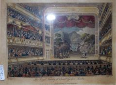 Coloured engraving 