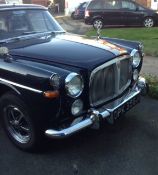 1971 Rover P5 b Engine 3.5 litre V8, miles 92,000, Admiral blue, black upholstery.