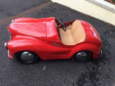Austin J40 pedal car Featured at Goodwood revival 2012.