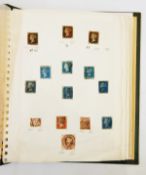 Extensive collection of stamps in swing album,