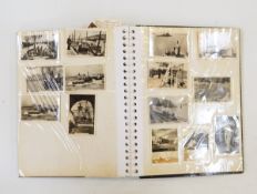 Three albums of cigarette cards to include Senior Service cigarettes 'Sights of Britain', Wills,