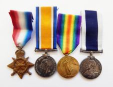 WWI 1914-15 Star, War medal,