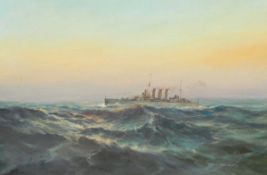 W N Bennett (20th century school) Oil on board 