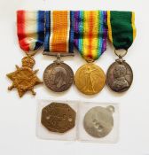 WWI 1914-15 Star, War medal,